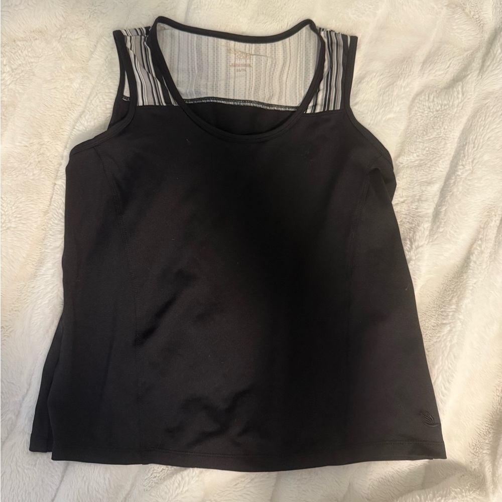 Black Athletic Tank Top